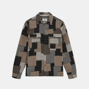 Akoscar Patchwork Overshirt (Incense)