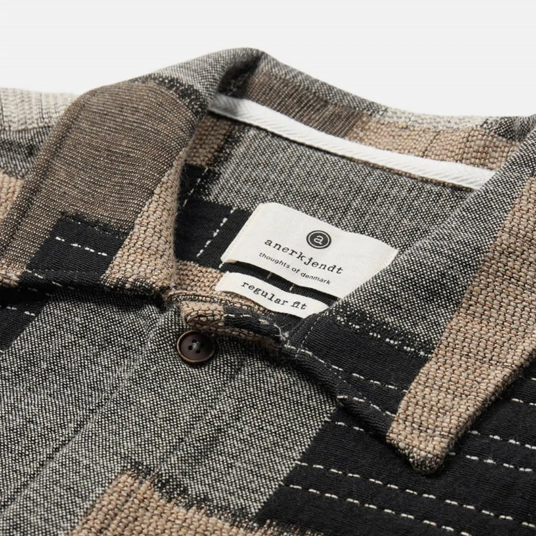 Akoscar Patchwork Overshirt (Incense)