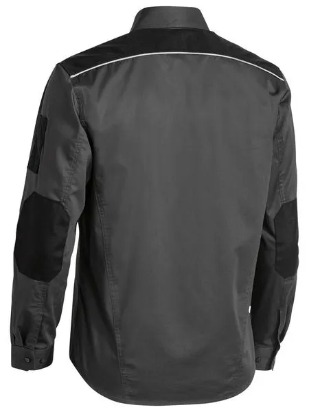Bisley Flex & Move™ Mechanical Stretch Shirt Long Sleeve-(BS6133)