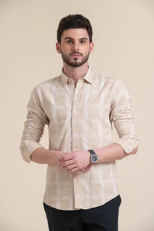 COSTA CHECK PRINT SHIRT