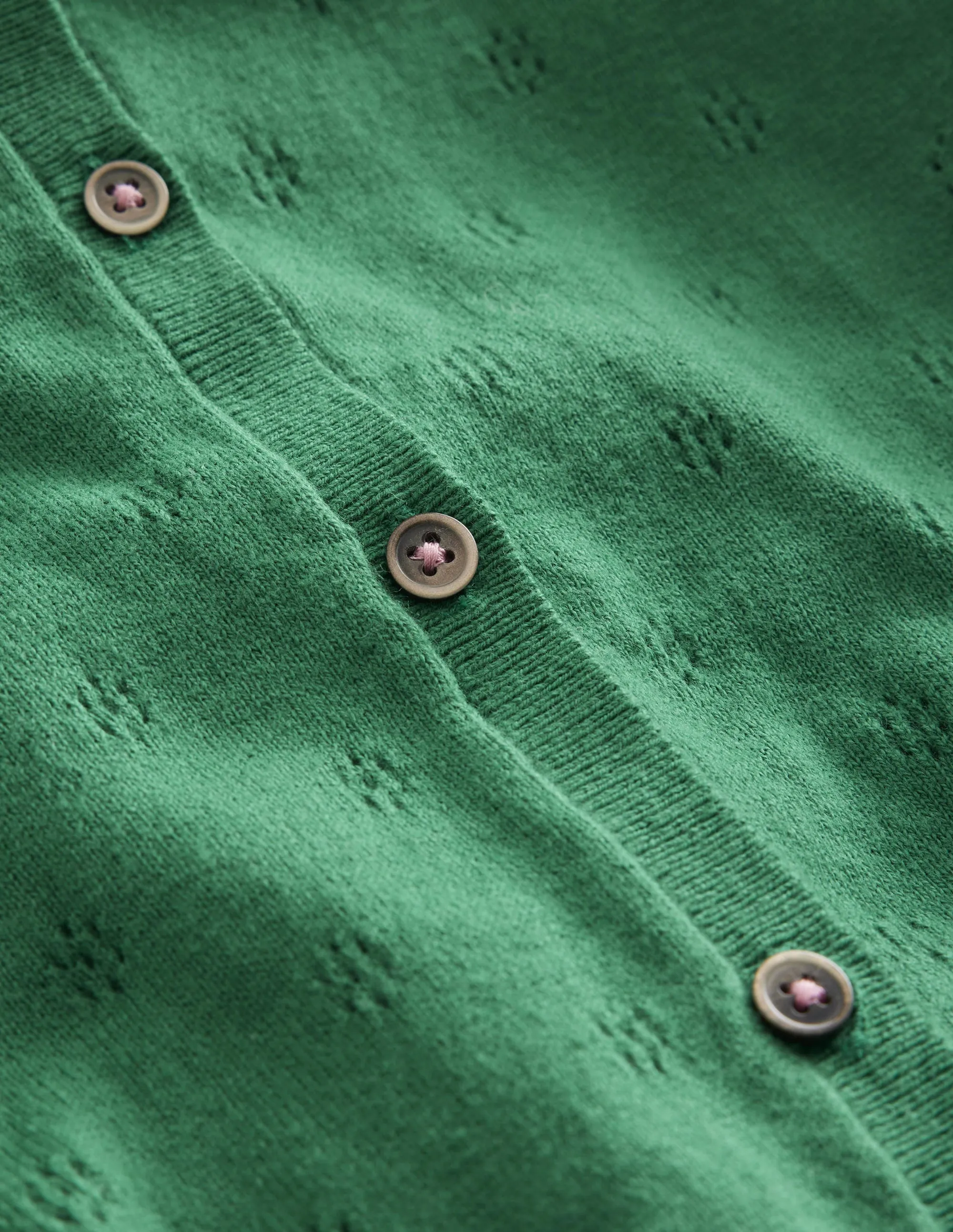 Cotton Cashmere Cardigan-Shady Glade