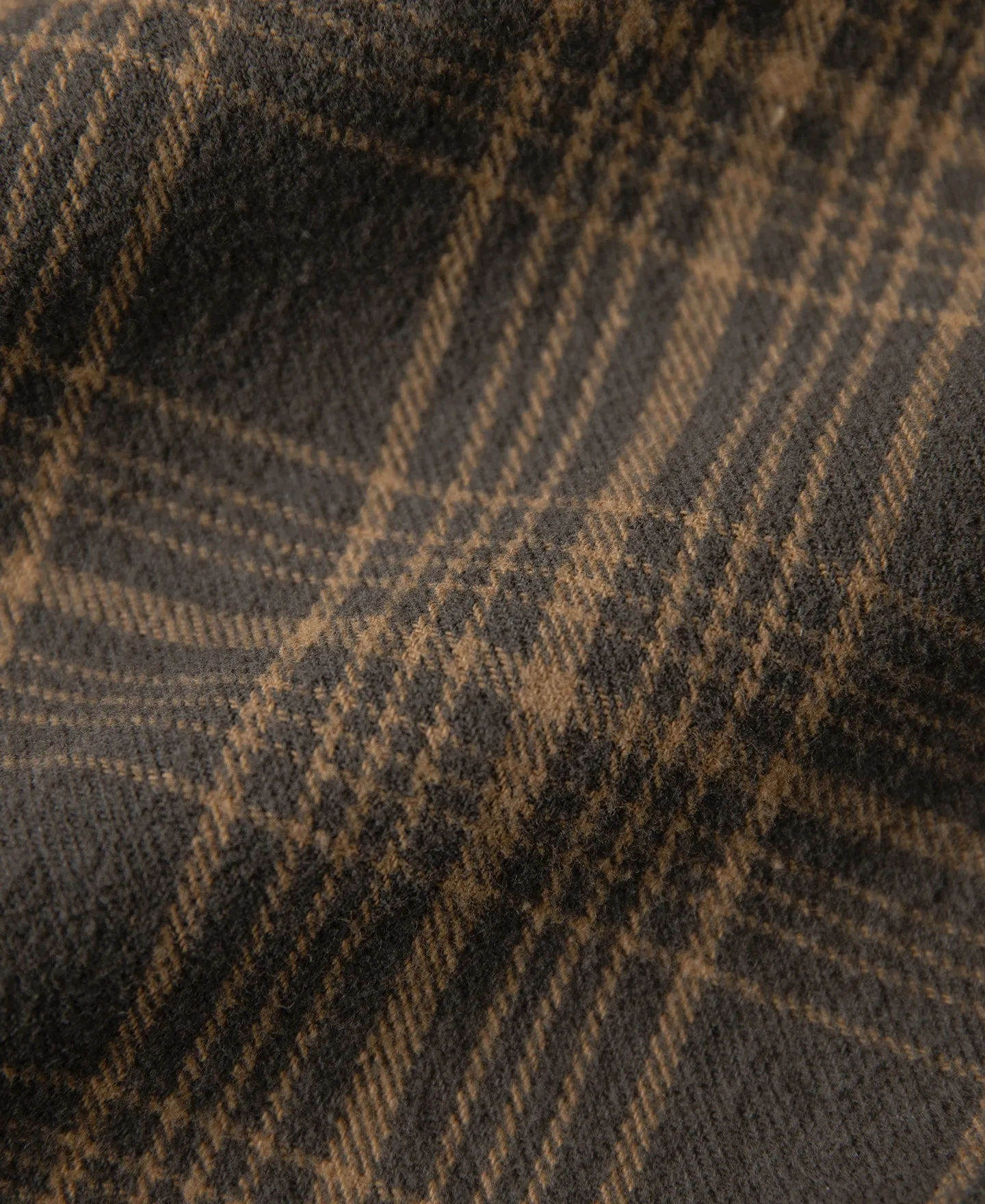 Flannel Lined Twill Harrington Jacket - Faded Violet