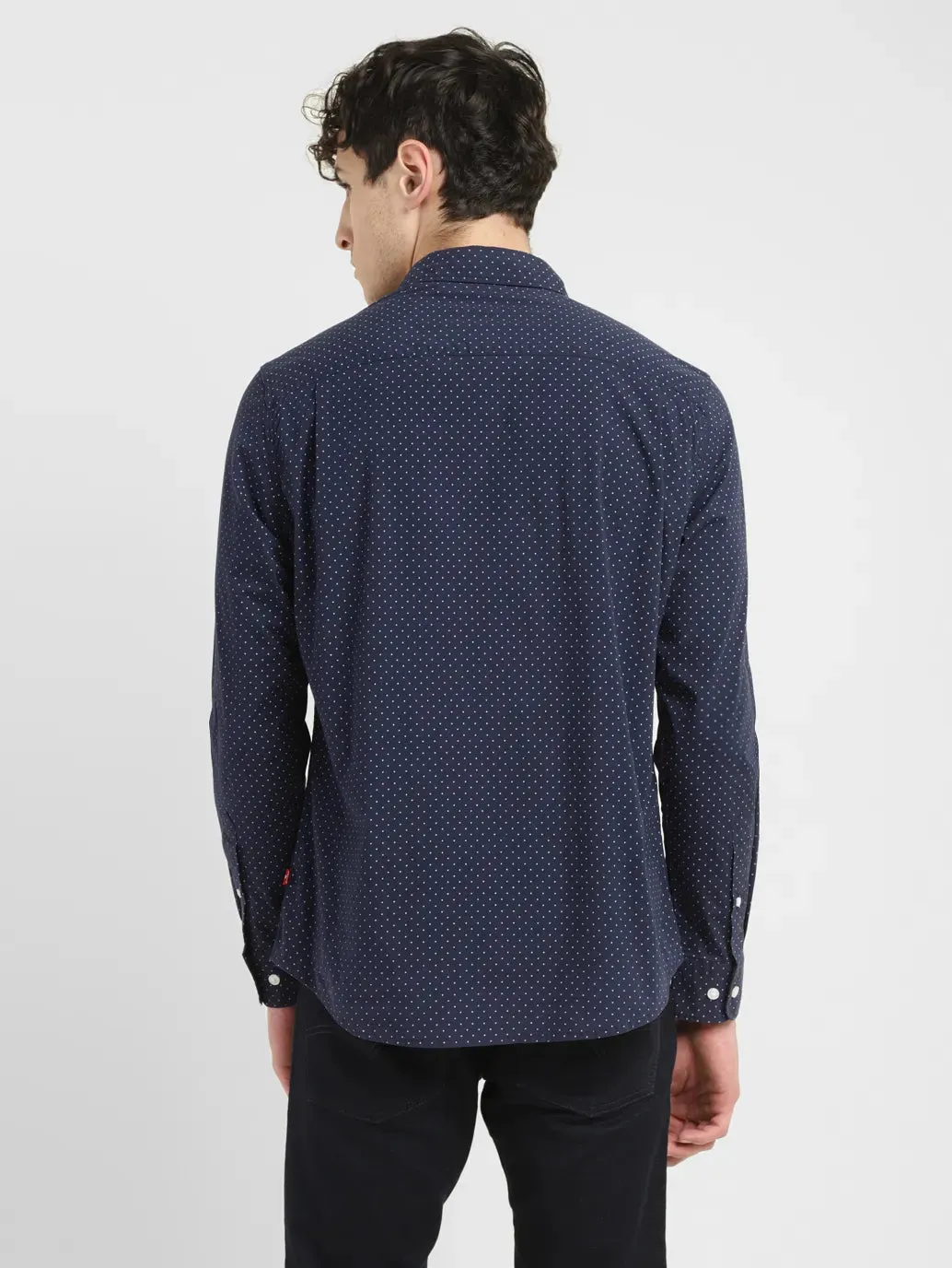 Men's Print Slim Fit Shirt