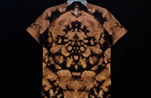 Men's reg. T shirt Large Monochromatic #2693 Mandala design $80