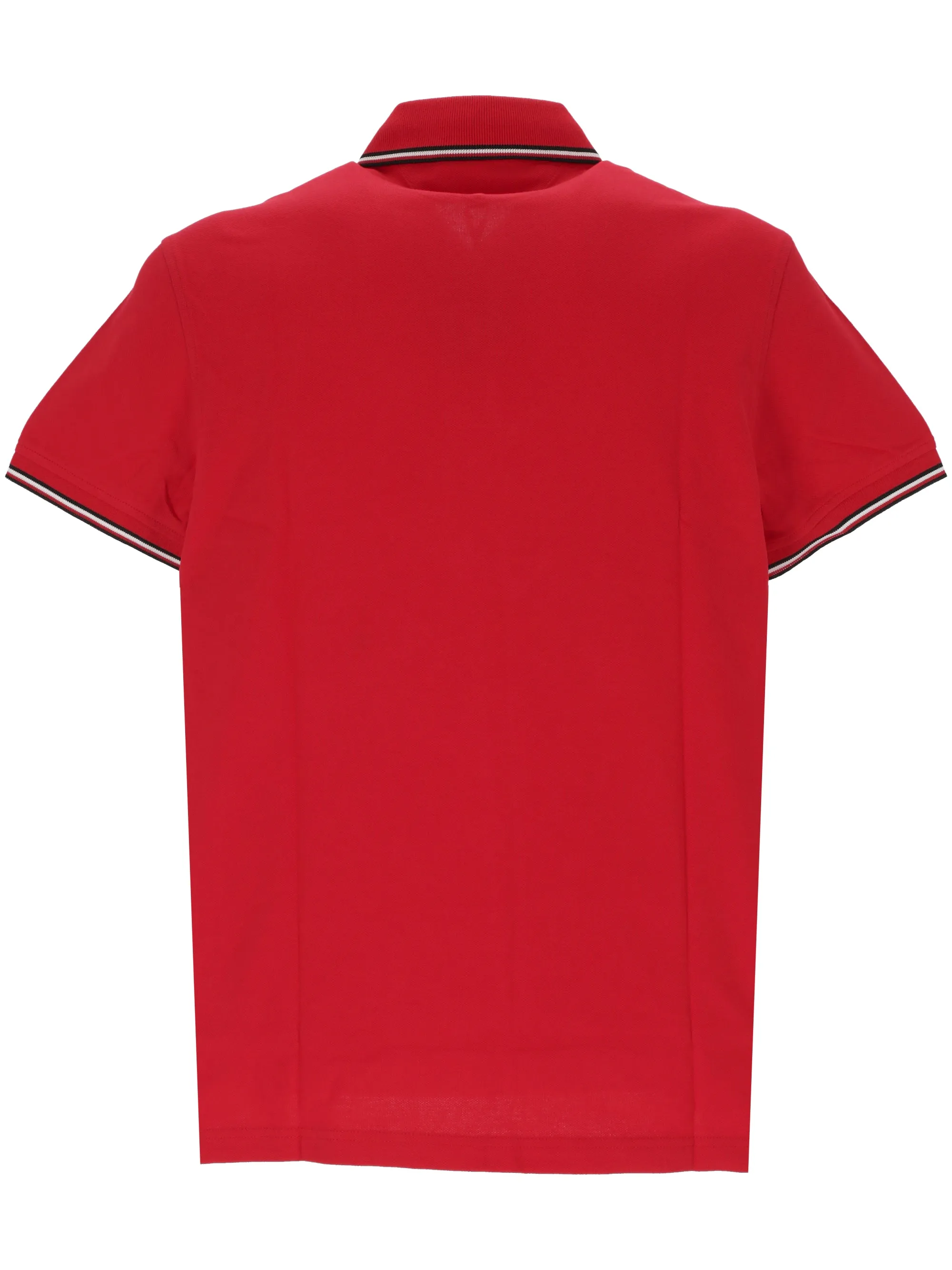 Red Short-Sleeved Polo Shirt