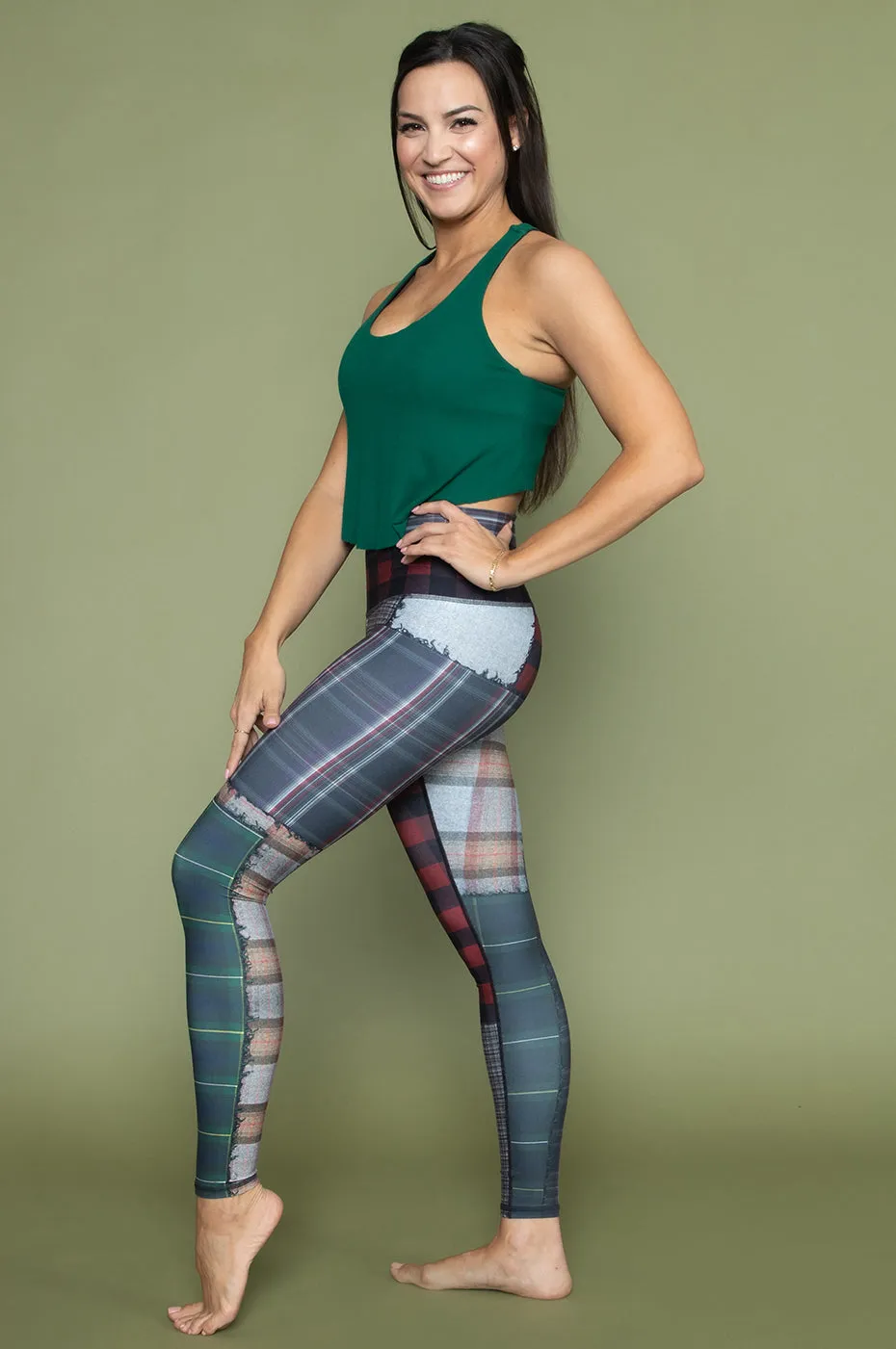 Sol Legging | Rad Plaid